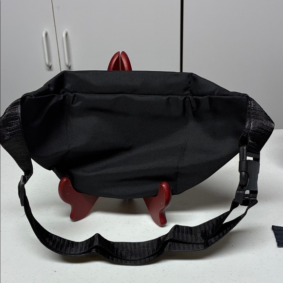 Black Nylon Crossbody Bag - Picture 3 of 7
